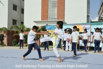 Self-defense Training at Matrix High School! 2023