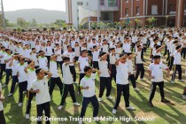 Self-defense Training at Matrix High School! 2023 Pic 13
