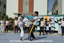 Self-defense Training at Matrix High School! 2023 Pic 7