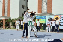 Self-defense Training at Matrix High School! 2023 Pic 6