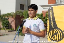 Inter-House Declamation Contest at Matrix High School! 2023 Pic 27