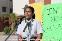 Inter-House Declamation Contest at Matrix High School! 2023 Pic 20