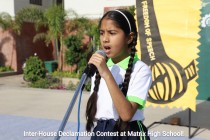 Inter-House Declamation Contest at Matrix High School! 2023 Pic 2