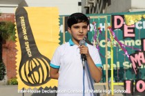 Inter-House Declamation Contest at Matrix High School! 2023 Pic 1