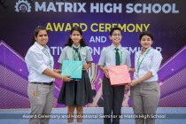Award Ceremony and Motivational Seminar at Matrix High School! 2023