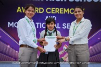 Award Ceremony and Motivational Seminar at Matrix High School! 2023 Pic 21