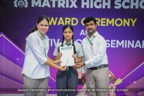 Award Ceremony and Motivational Seminar at Matrix High School! 2023 Pic 14