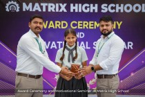 Award Ceremony and Motivational Seminar at Matrix High School! 2023 Pic 23