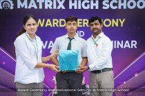 Award Ceremony and Motivational Seminar at Matrix High School! 2023 Pic 13
