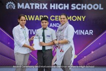 Award Ceremony and Motivational Seminar at Matrix High School! 2023 Pic 10