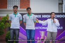 Award Ceremony and Motivational Seminar at Matrix High School! 2023 Pic 7