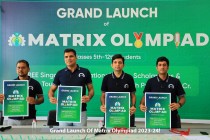 Grand Launch Of Matrix Olympiad 2023