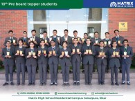 10th Pre Board Topper Students Award Ceremony Feb 2024