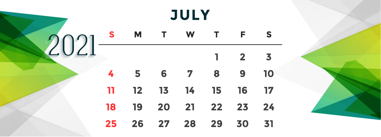 July 2021 Calendar